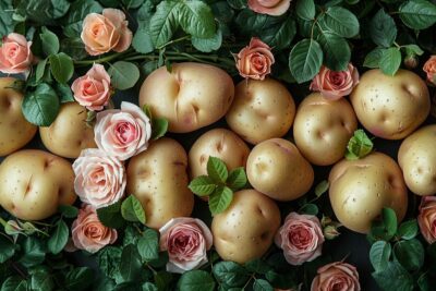 Boostez la croissance de vos roses : pourquoi les pommes de terre sont essentielles
