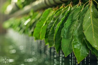 De plus en plus de douches parfumées grâce aux feuilles de laurier