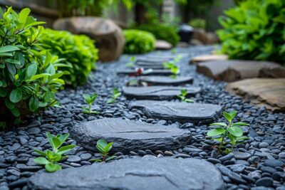 Des conseils pratiques pour un jardin gravillonné sans mauvaises herbes