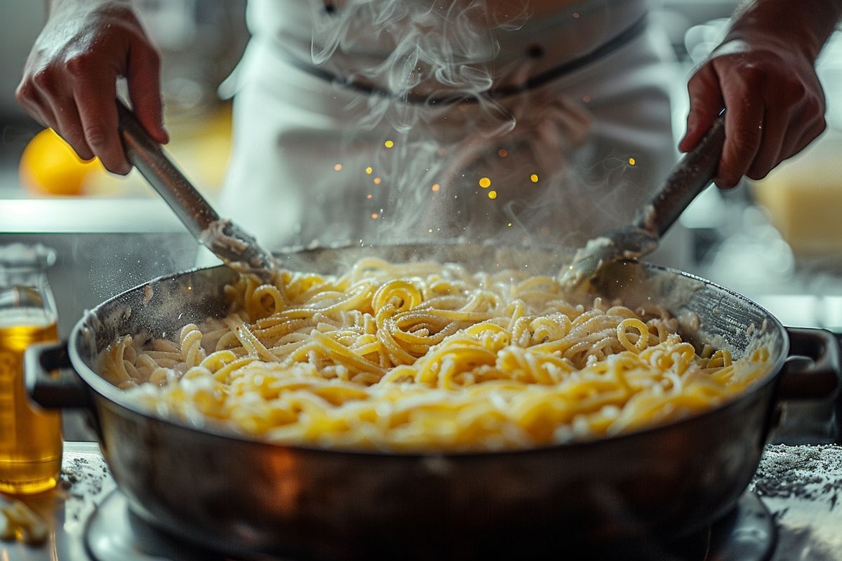 Maîtrisez la cuisson passive des pâtes avec cette technique économique d'un chef italien