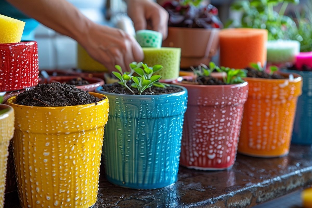 Maximisez l'usage de vos éponges usées pour un jardin prospère en hiver