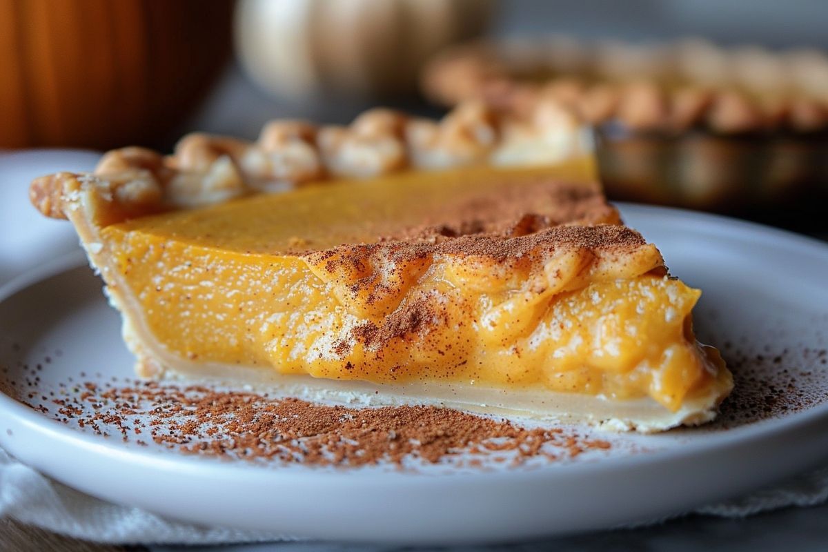 Réchauffez votre table automnale avec une tarte à la citrouille maison délicieuse
