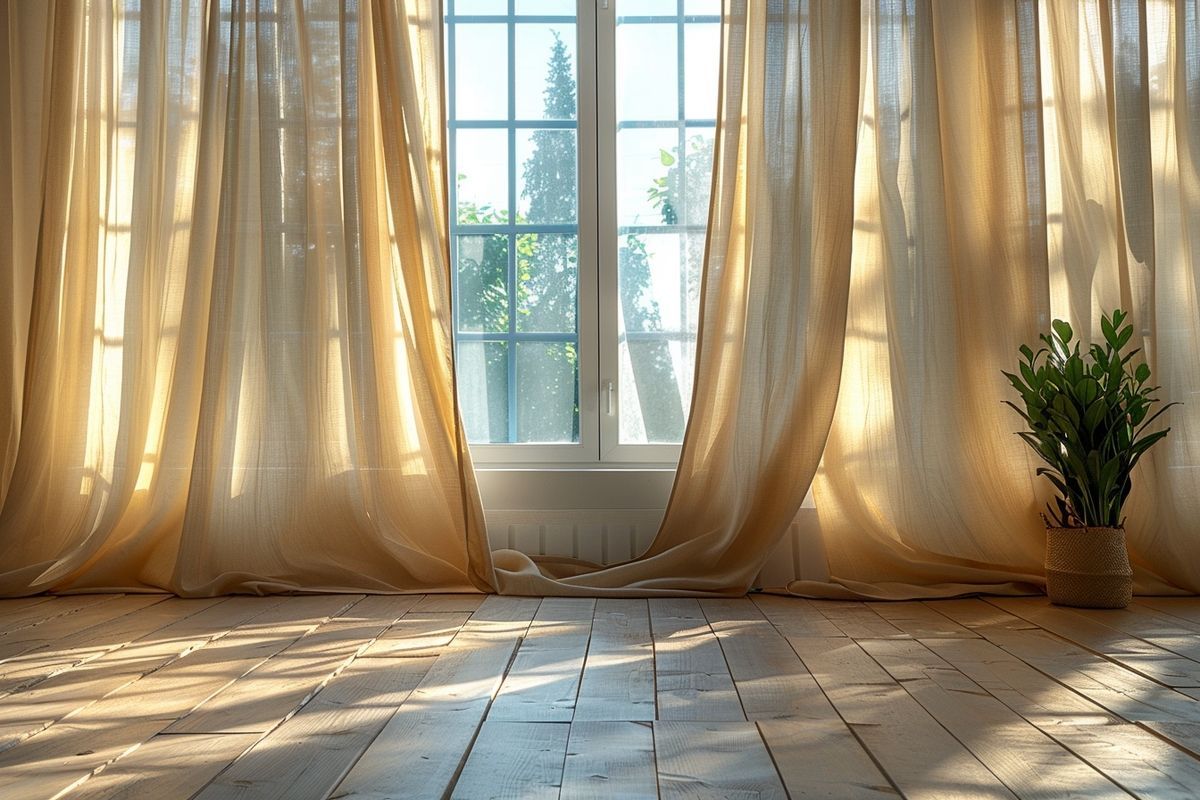 Rideaux isolants : une solution simple pour renforcer l'isolation thermique de votre maison